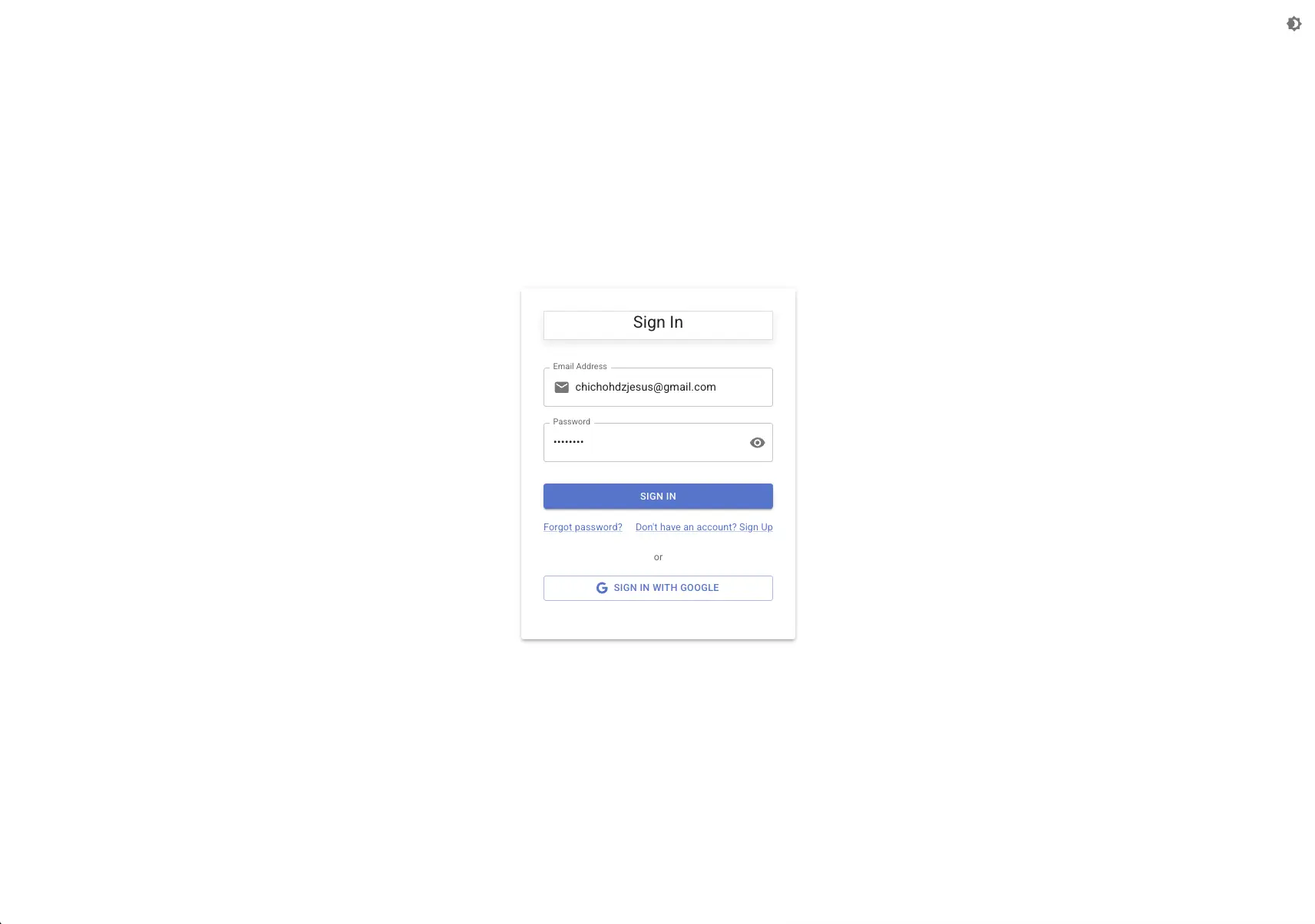 Water System Frontend